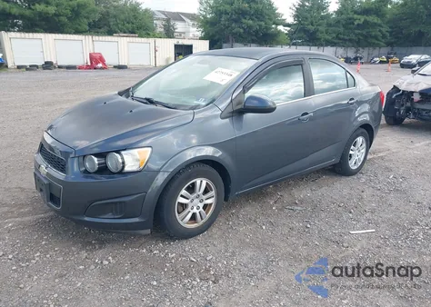 2013 Chevrolet Sonic Lt Auto from USA, damaged, VIN 1G1JC5SH3D4106428